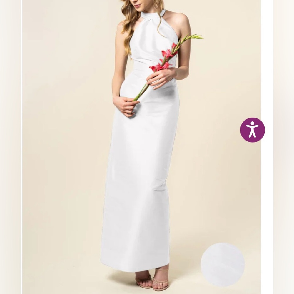 LulaKate Abby Bodice with Straight Skirt in Shantung